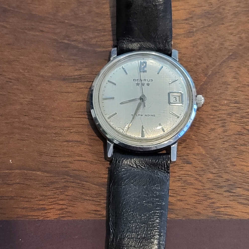 Benrus ⭐️⭐️⭐️ Self-winding Date Waterproof Dustproof #7026 Series Watch